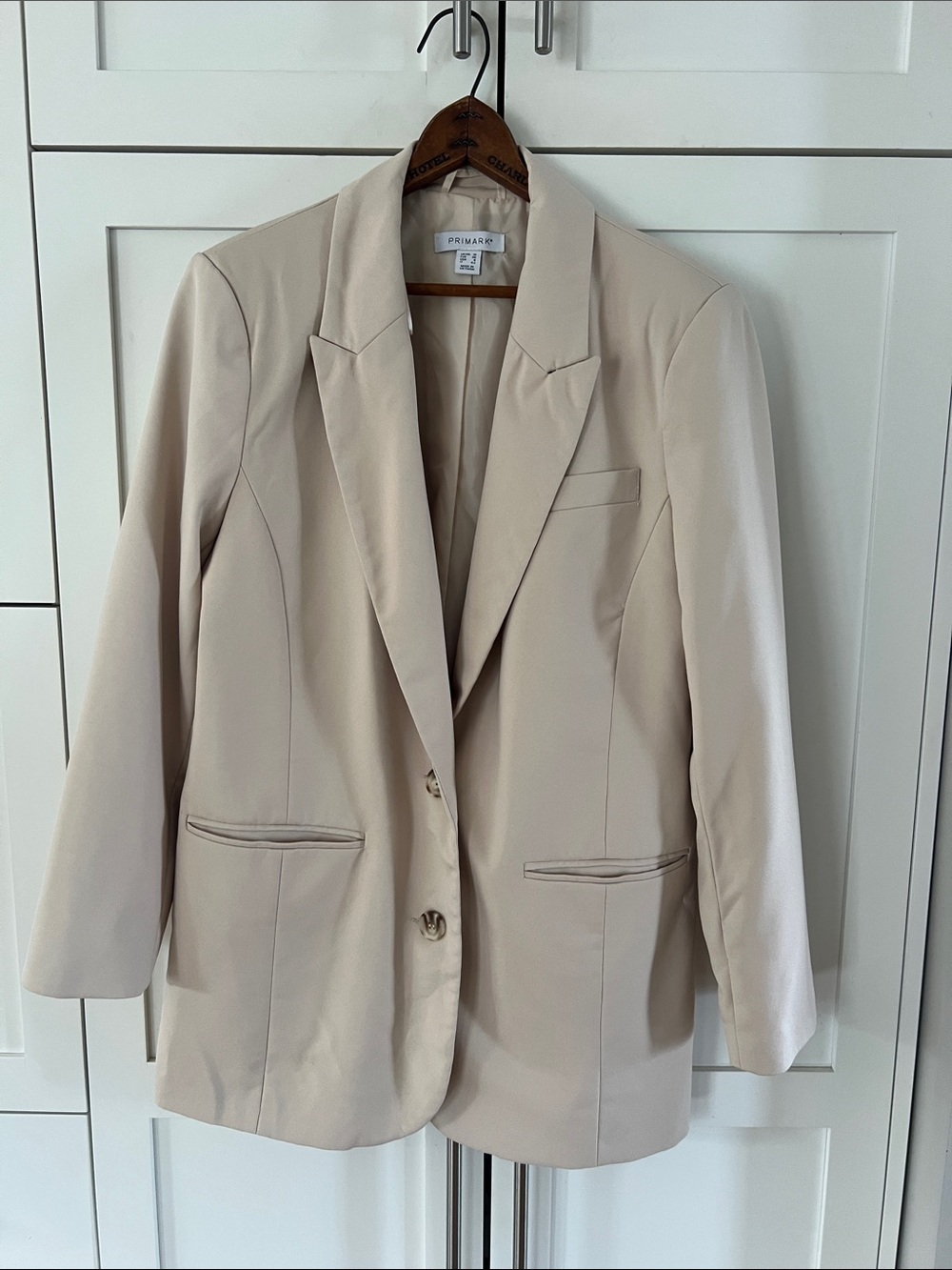 Primark Beige Tailored Blazer Jacket